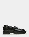 MIRAN BLACK LEATHER