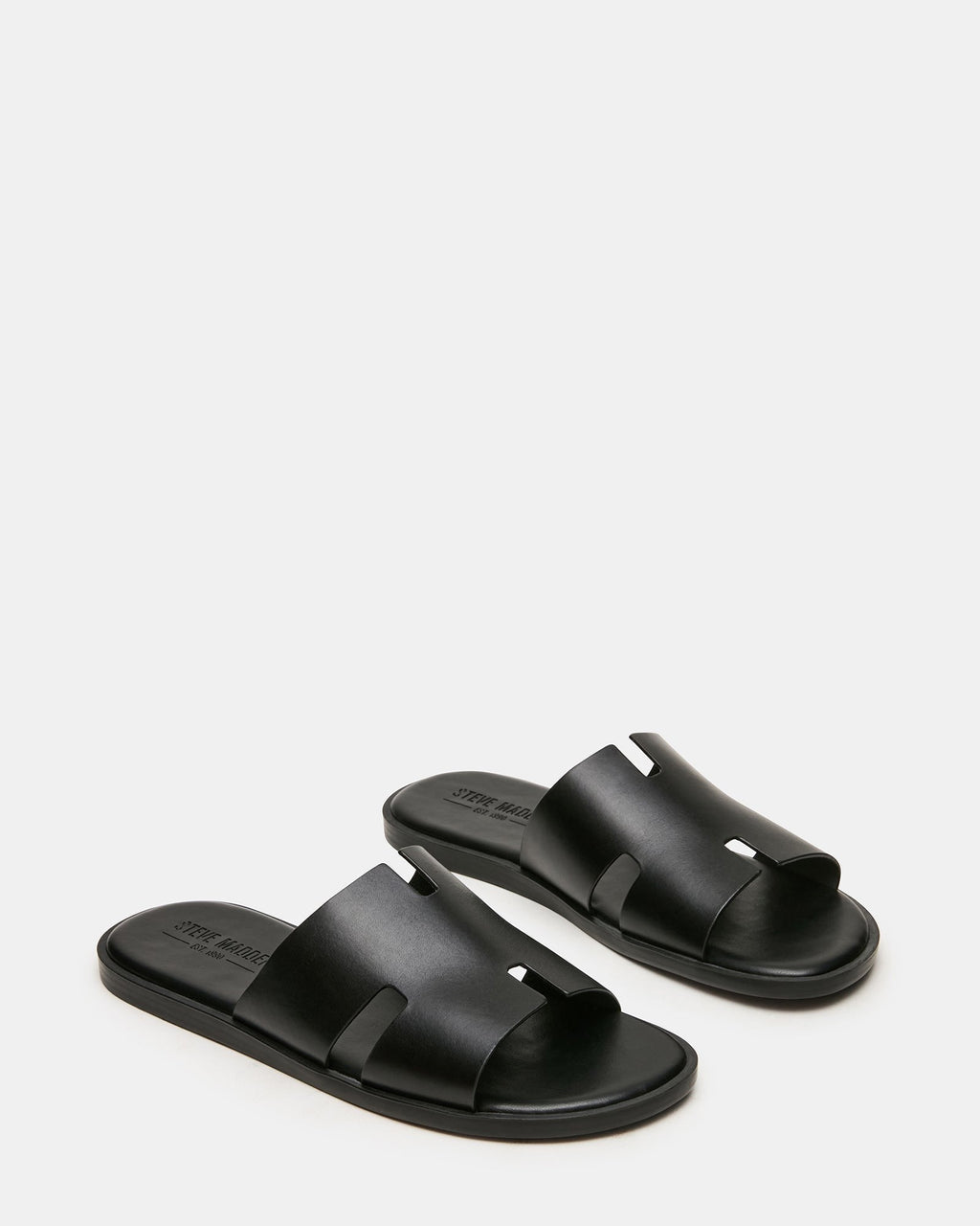 YUSSUF BLACK LEATHER
