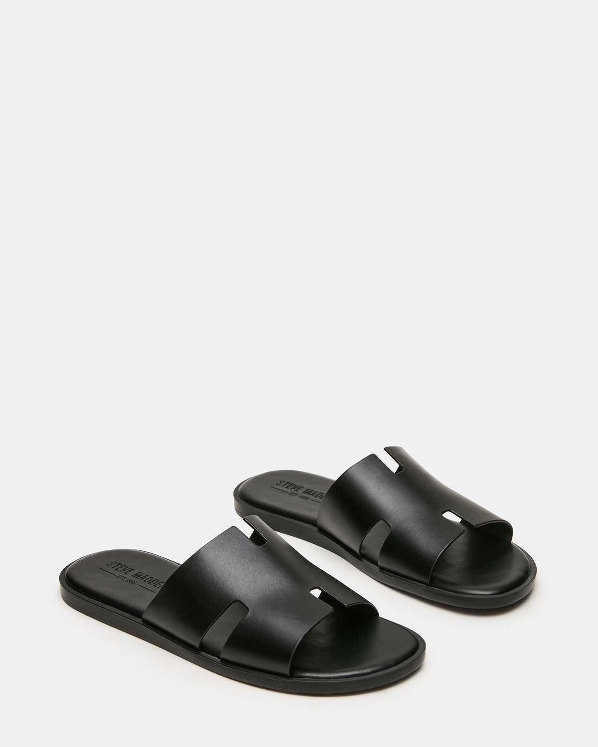 YUSSUF BLACK LEATHER
