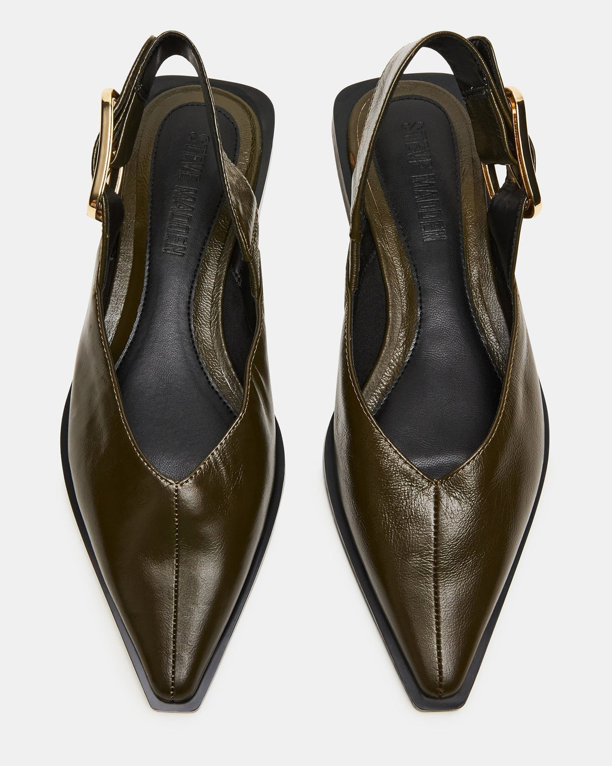 SHAY OLIVE LEATHER
