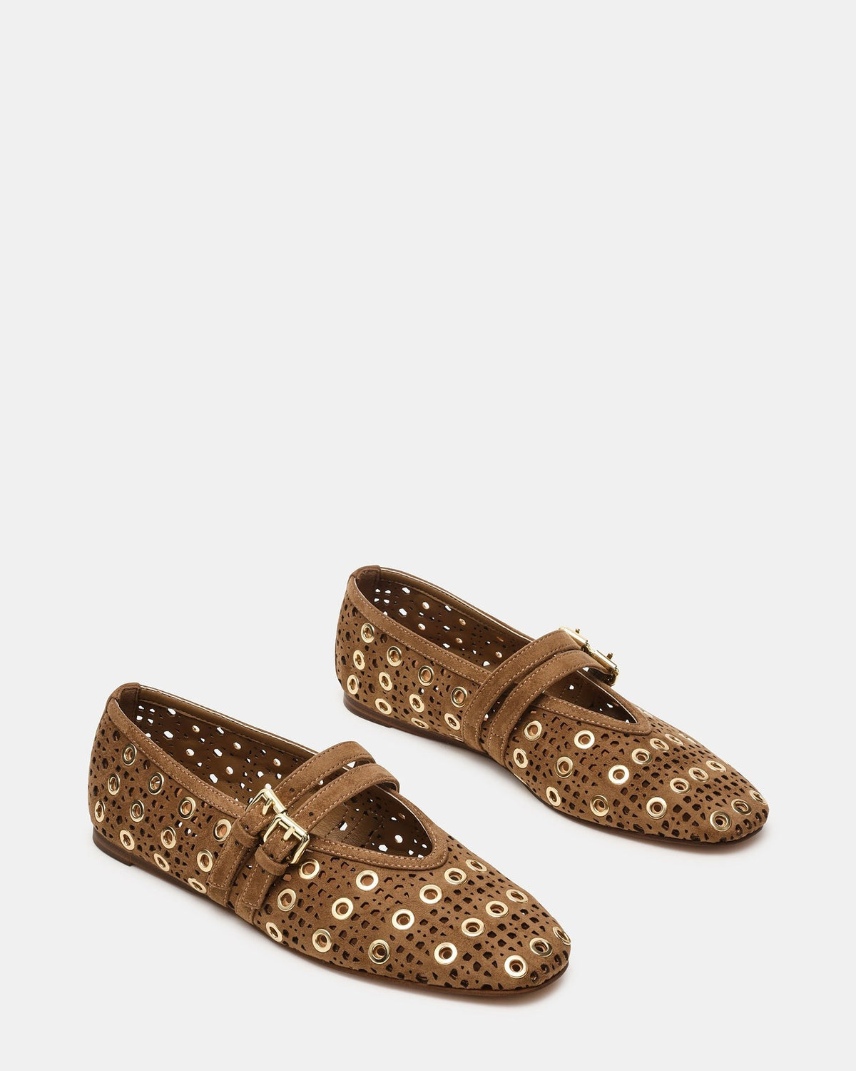 LYDIA PERFORATED TAUPE