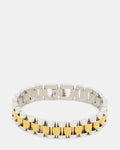 CHUNKY WATCH CHAIN STRETCH GOLD MULTI