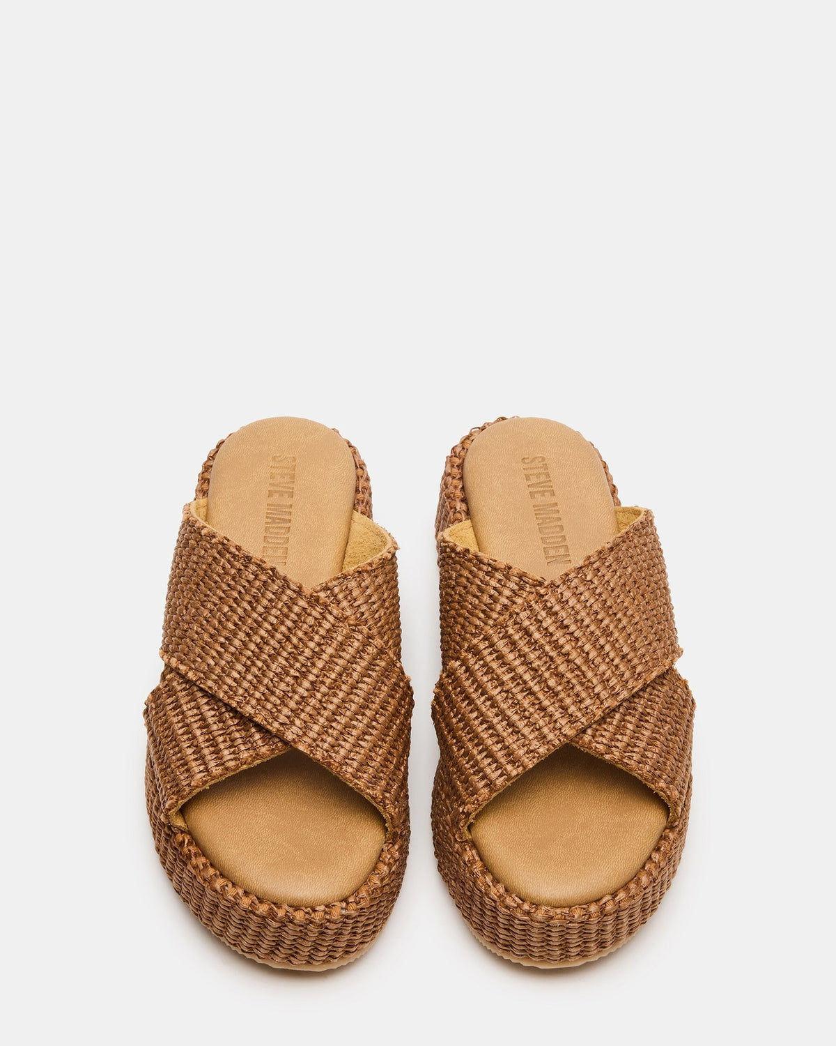 TULUM BROWN RAFFIA