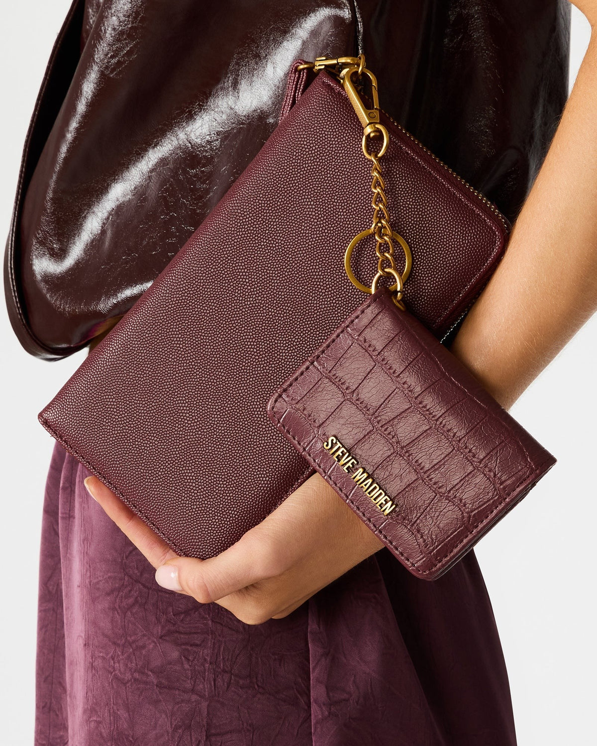 ZIPPY WALLET GIFT SET BLOODSTONE