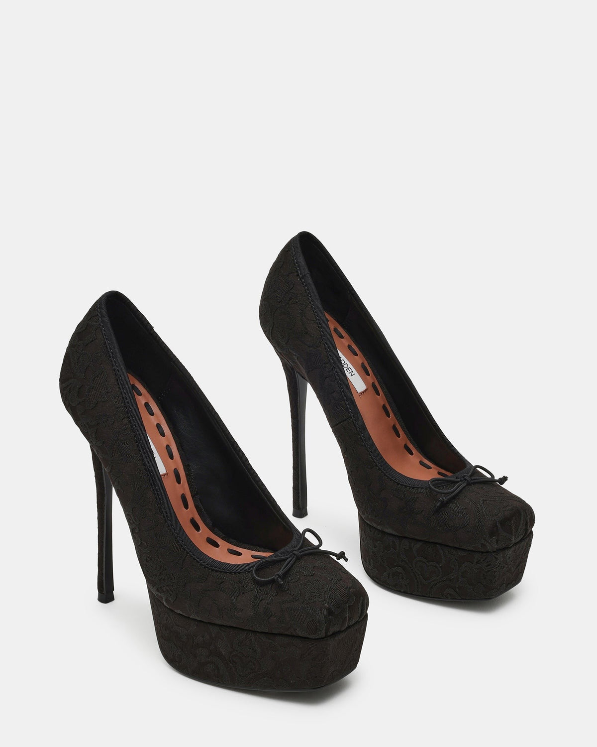 LYTHIA BLACK BROCADE