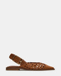 SHAY WOVEN COGNAC