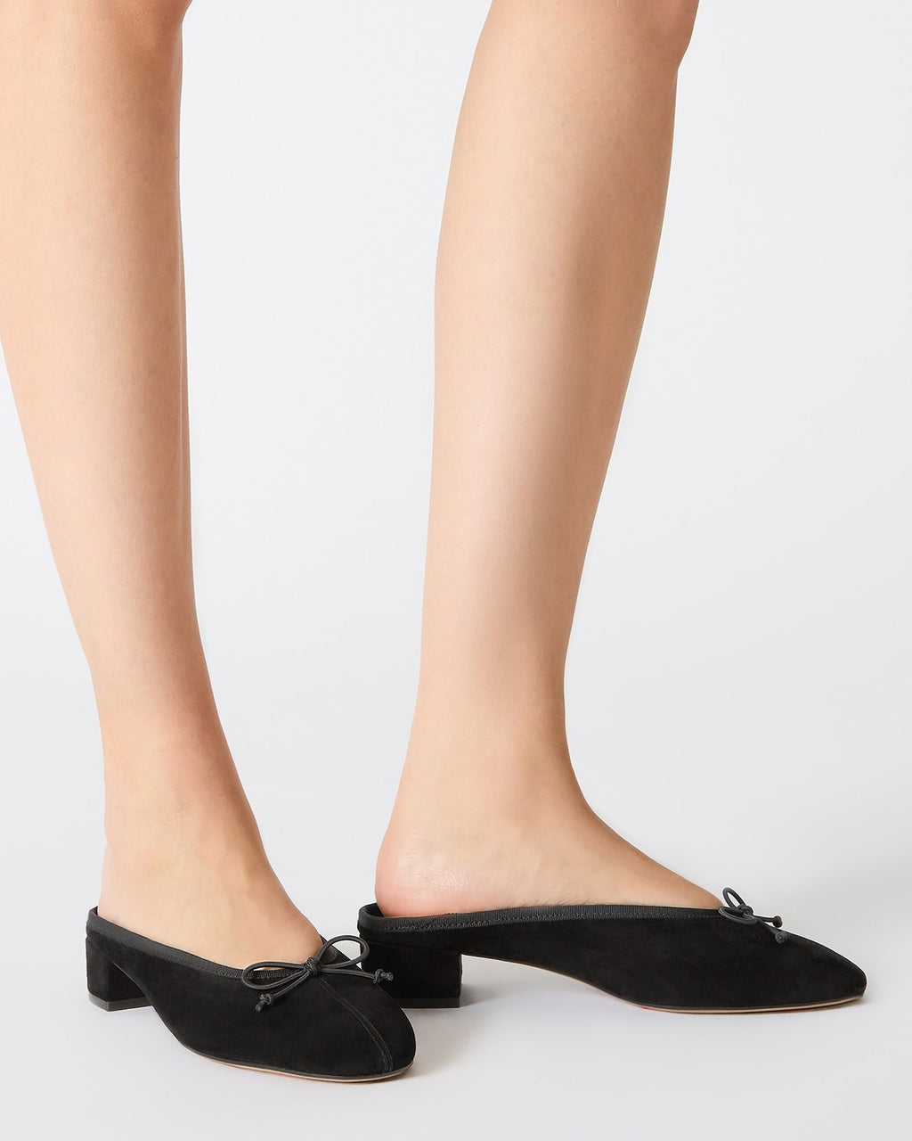 STEFFI MULE BLACK SUEDE
