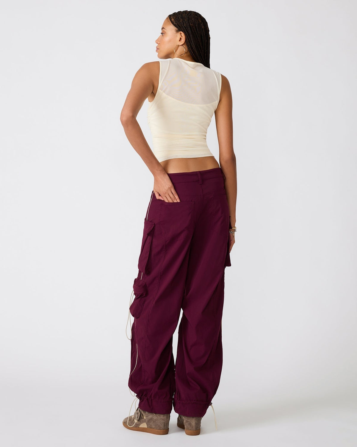 ROMAN KNIT TOP CREAM