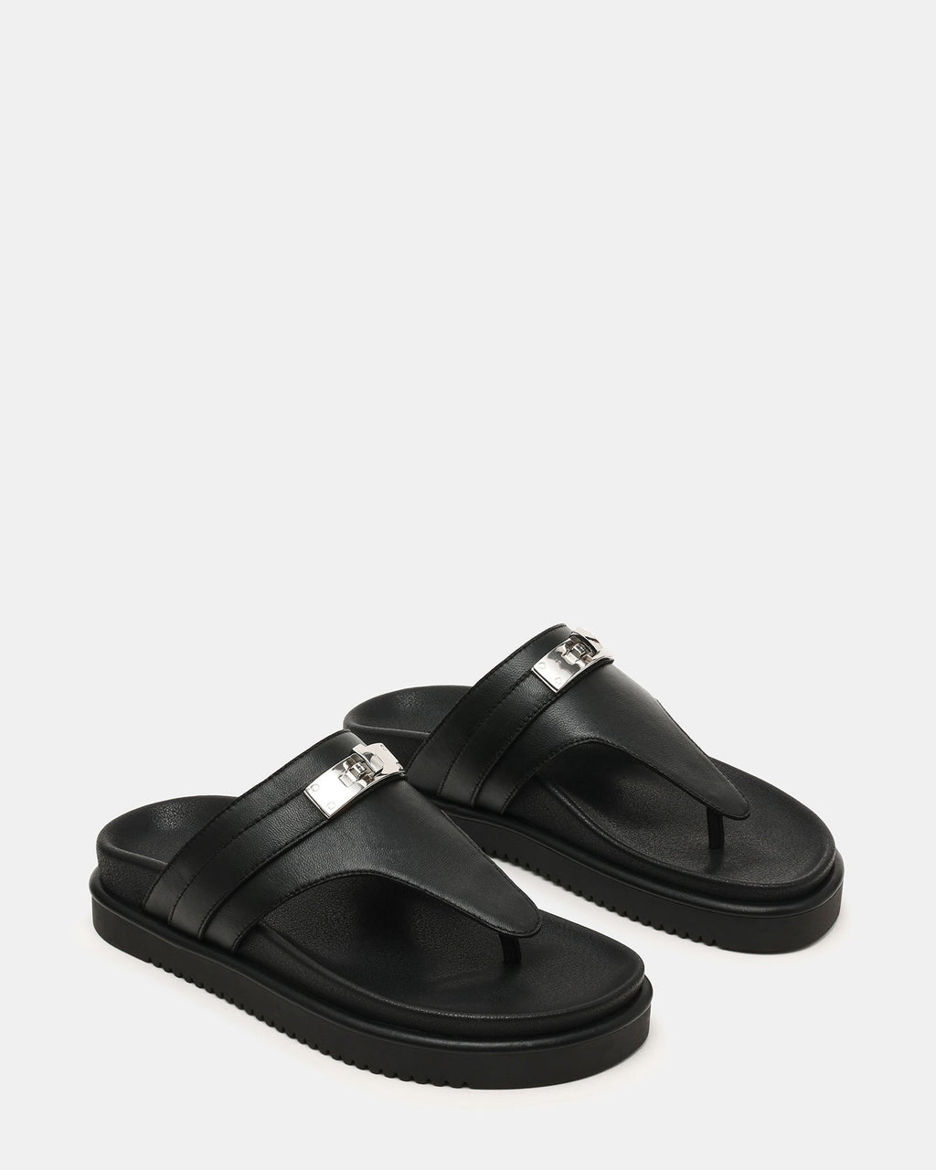 TIBBY BLACK LEATHER