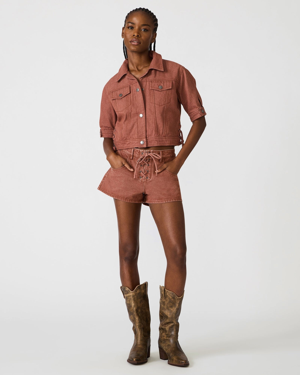 BLU JACKET RUST