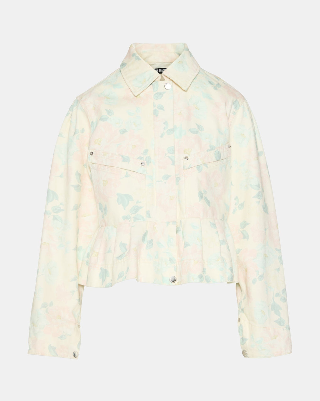 SLOAN FLORAL JACKET PEACH BEIGE