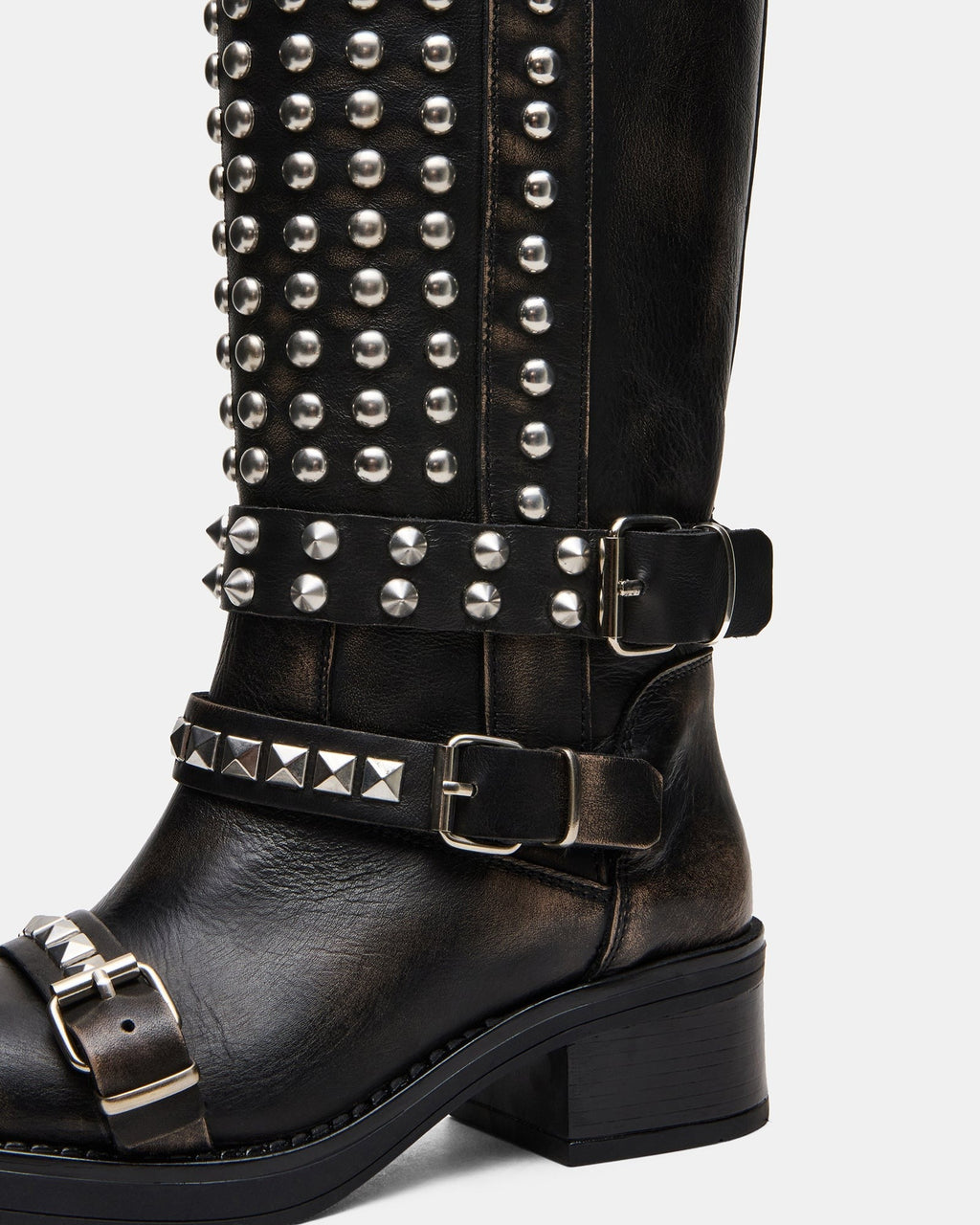 STATIC BLACK DISTRESSED