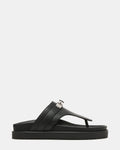 TIBBY BLACK LEATHER