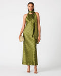 JAIDEN DRESS OLIVE HEATHER