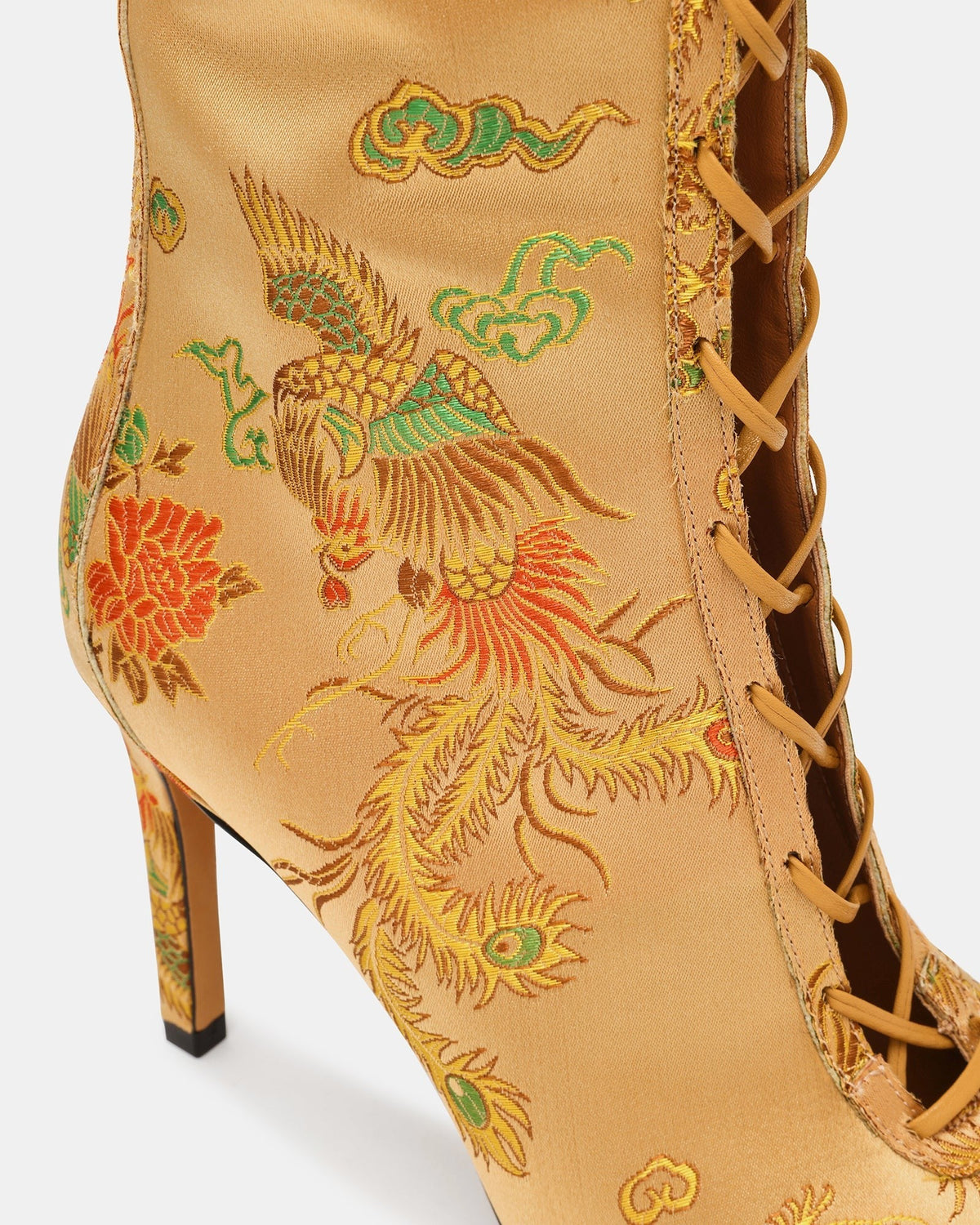 MAXINE CHAMPAGNE OLIVE BROCADE