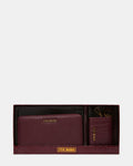 ZIPPY WALLET GIFT SET BLOODSTONE